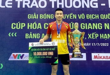 Quốc Duy rời Ninh Bình, chưa có bến đỗ tại giải bóng chuyền VĐQG 2023