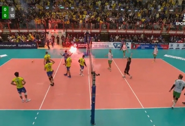 1000 CĐV bóng chuyền Israel bị đuổi khỏi sân vì bạo loạn