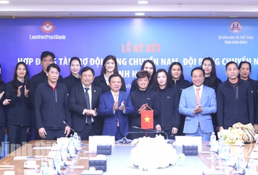 LienVietPostBank trở lại làng bóng chuyền Việt Nam