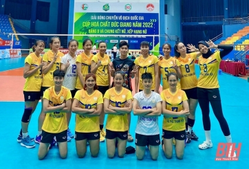 Đương kim VĐQG 'sảy chân' trước đội bóng chuyền nữ Thanh Hóa