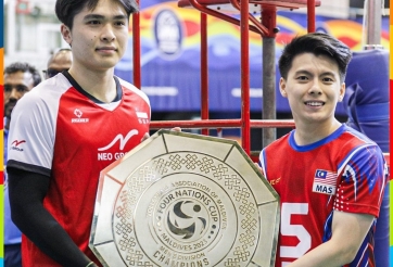 Hai đại diện ĐNÁ vô địch giải bóng chuyền Four Nations Cup 2023