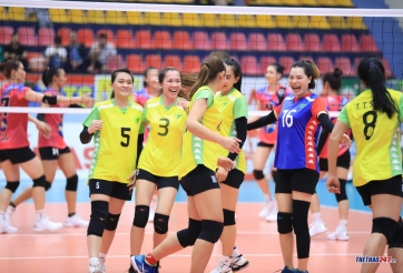 Bóng chuyền nữ TP HCM có chiến thắng 'quý như vàng' ở giải quốc gia