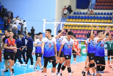 Thắng ĐKVĐ, bóng chuyền nam Thể Công chắc suất đi Cúp Hùng Vương