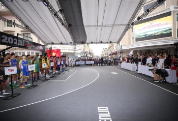 Khai mạc giải bóng rổ VBA 3x3 Prime 2023