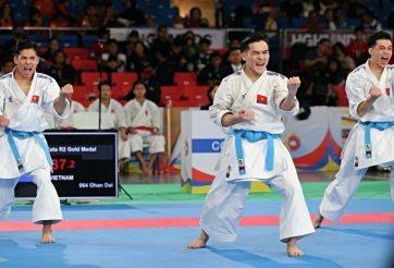 Karate Việt Nam giành 23 HCV vô địch ĐNÁ, gấp 3 lần Thái Lan