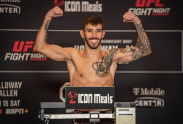 UFC Fight Night: Matheus Nicolau tuyên bố hạ knock-out đối thủ