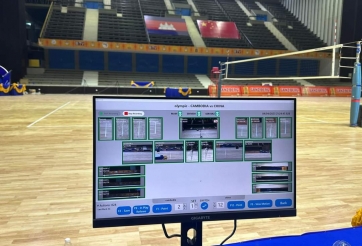 Niềm tự hào của bóng chuyền Campuchia 'gặp sự cố' ngày ra quân SEA Games 32