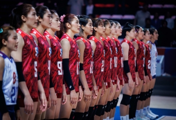 Đại diện bóng chuyền nữ ĐNÁ 'thua sốc' trước nhà vô địch thế giới VNL