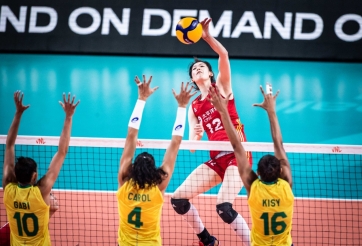 Link xem trực tiếp bóng chuyền nữ VNL 2023 ngày 31/5: Trung Quốc vs Brazil