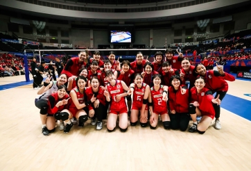 Đội bóng chuyền nữ số 2 châu Á thắng trận mở màn ở giải thế giới