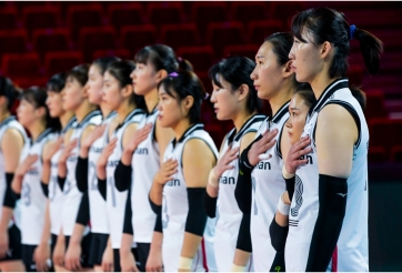 Bóng chuyền nữ Hàn Quốc 'thảm bại' ngày ra quân VNL 2023