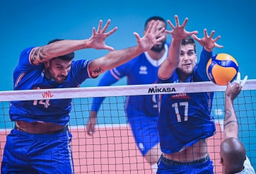 Lịch thi đấu bóng chuyền nam VNL 2023 ngày 7/6: Pháp vs Ba Lan