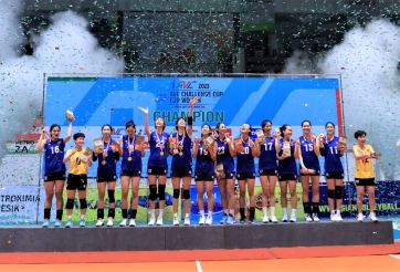 Trao thưởng cá nhân và đồng đội Challenger Cup châu Á 2023: Việt Nam vô địch