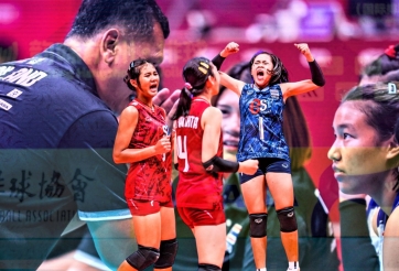 Bóng chuyền nữ Thái Lan 'thua không gỡ' trận tranh HCĐ U16 châu Á