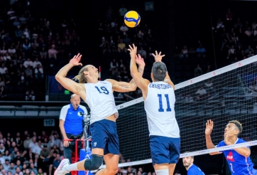 Link xem trực tiếp bóng chuyền nam VNL 2023 ngày 10/7: Mỹ vs Bulgaria