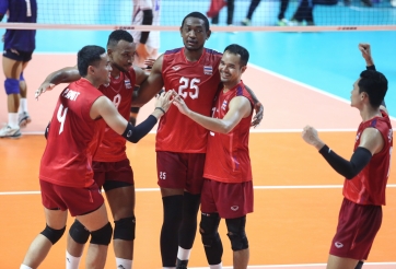 Lịch thi đấu bóng chuyền nam AVC Challenger Cup ngày 13/7: Thái Lan vs Indonesia