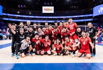 Châu Á có 'đại diện đầu tiên' vào bán kết Volleyball Nations League