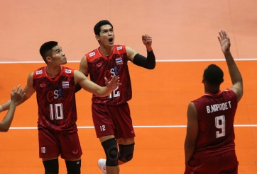 Kết quả bóng chuyền nam châu Á ngày 21/8: Thái Lan nếm được mùi chiến thắng