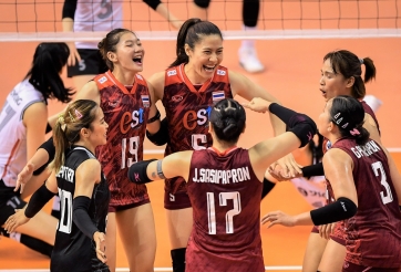 Á quân Thái Lan giành vé áp chót vào bán kết bóng chuyền nữ châu Á