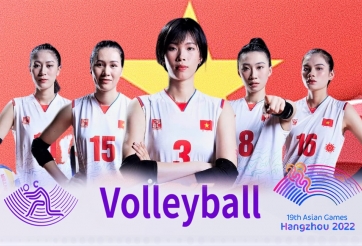 Lịch thi đấu bóng chuyền ASIAD 19 mới nhất [19/9-7/10]