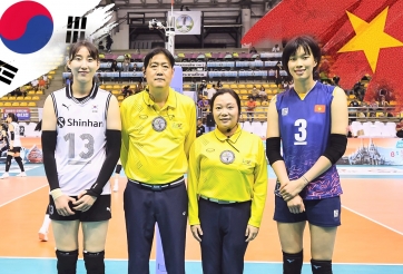 Bóng chuyền nữ Việt Nam 'tái ngộ' Hàn Quốc tại ASIAD 19