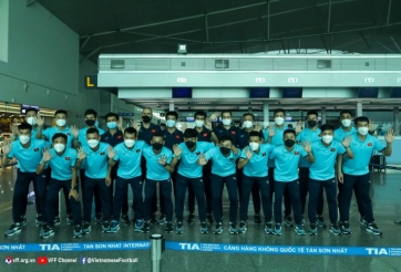 ĐT futsal Việt Nam lên đường sang Thái Lan tập huấn