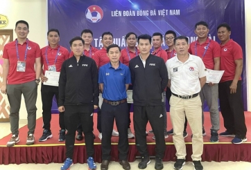 Bế mạc tập huấn giám sát trọng tài, trọng tài giải bóng đá bãi biển quốc gia 2022