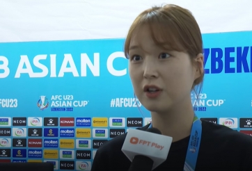 Phóng viên xinh đẹp Hàn Quốc nói điều bất ngờ về U23 Việt Nam