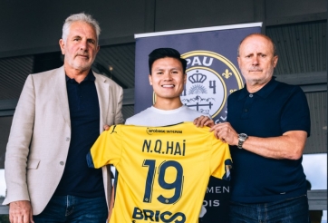 VIDEO: Màn ra mắt ấn tượng của Quang Hải tại Pau FC