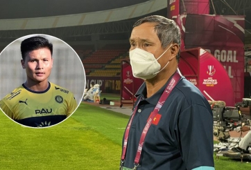 HLV Mai Đức Chung nhắc tới việc xuất ngoại của Quang Hải và Công Phượng