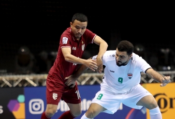 VIDEO: Thái Lan 'trở về từ cõi chết' trước đối thủ kém 22 bậc ở giải futsal châu Á