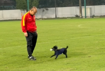 VIDEO: 'Tan chảy' với khoảnh khắc đáng yêu của HLV Park Hang Seo