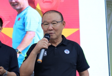 HLV Park Hang Seo góp mặt ở sự kiện bóng đá tại Việt Nam