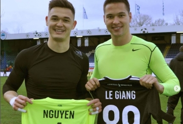 Thủ môn Việt kiều nói gì trước khi trở về châu Âu?