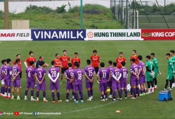 ĐT Việt Nam chia tay tân binh, chỉ mang 21 cầu thủ sang Nhật Bản