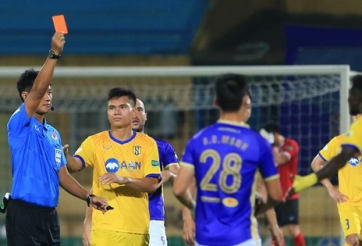 VFF ra phán quyết vụ SLNA khiếu nại trọng tài sau trận thua Hà Nội