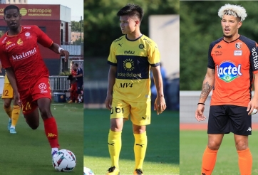 Cùng Quang Hải, 2 cầu thủ Việt kiều thể hiện ấn tượng tại Ligue 2
