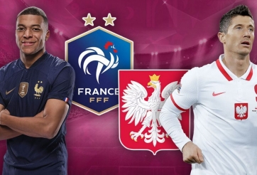 Dự đoán tỉ số kết quả Pháp vs Ba Lan, 22h00 ngày 04/12