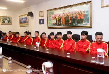 U20 Việt Nam được 'tiếp lửa' trước VCK U20 châu Á