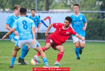 U16 PVF để thua đội mạnh nhất ở bán kết giải Thượng Hải