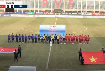 PVF-Bộ Công an thắng kịch tính đội của Singapore