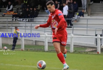 Xuất hiện tiền đạo Việt kiều Pháp cao 1m81 đầy triển vọng