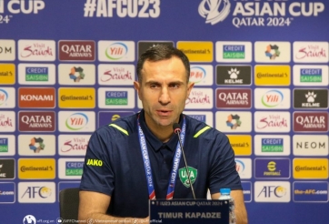 HLV Uzbekistan ra tuyên bố trận tranh vị trí số 1 với U23 Việt Nam