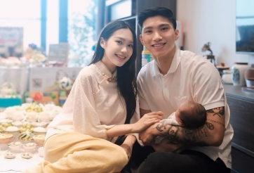 Đoàn Văn Hậu lần đầu khoe con trai