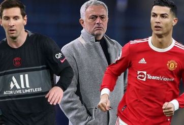 Jose Mourinho: 'Messi và Ronaldo chưa phải là vĩ đại nhất'