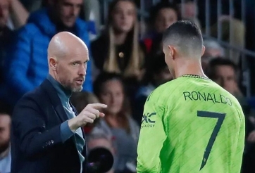 Đội phó MU khen HLV Ten Hag hết lời vì đã tống khứ Ronaldo