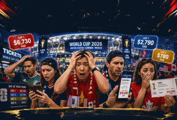 Giá vé World Cup 2026 gây choáng: Từ 60 USD đến hơn 10.000 USD