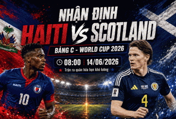 Xem trực tiếp Haiti vs Scotland - World Cup 2026 ở đâu?