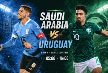 Dự đoán bàn thắng, góc & thẻ phạt Saudi Arabia vs Uruguay - World Cup 2026