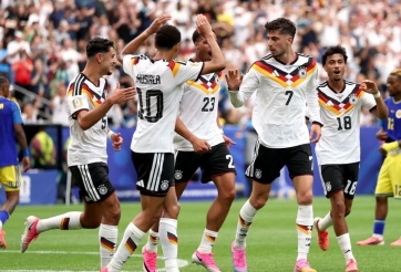 Cầu thủ Đức và Curacao cùng cầu nguyện sau trận đấu tại World Cup 2026
